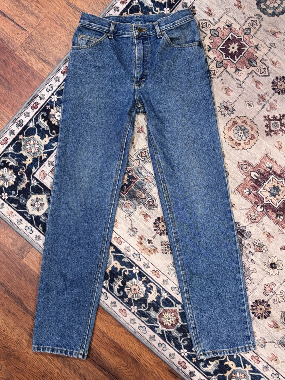 Lee jeans VINTAGE Straight Leg Jeans - Medium Blue Wash 100% COTTON